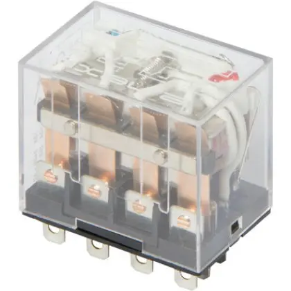 Проміжне реле E.Next e.control.p1046L 10А 230В АC з LED індикацією (i.ly4n.230ac)