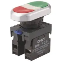 Подвійна кнопка Chint NP8-11S 1NO+1NC IP65 (667178)