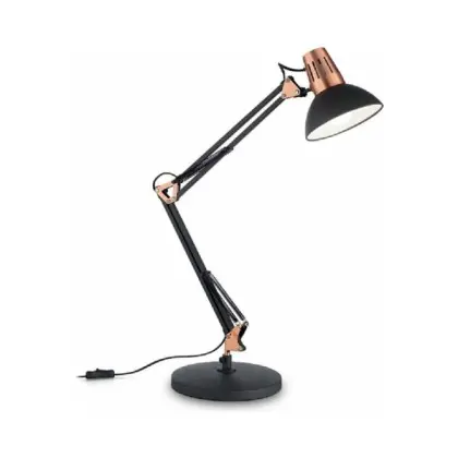 Настільна лампа Ideal Lux / Ідеал Люкс WALLY TL1 NERO