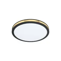 Світильник стельовий Eglo 99406 Pescaito LED 1x12W 3000K 1350Lm IP20 чорний Світильник стельовий Eglo 99406 Pescaito LED 1x12W 3000K 1350Lm IP20 чорний
