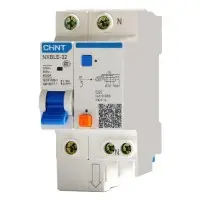 Дифференциальный выключатель Chint NXBLE-32 1P+N C16 30мА AC 6кА (819392)