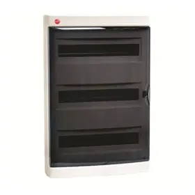 Щит настенный 54 мод. с дверцей RAL9001 Ram Base, DKC