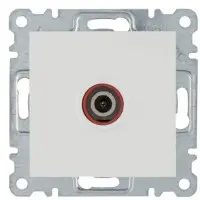 Розетка TV Lumina-2 кремовая