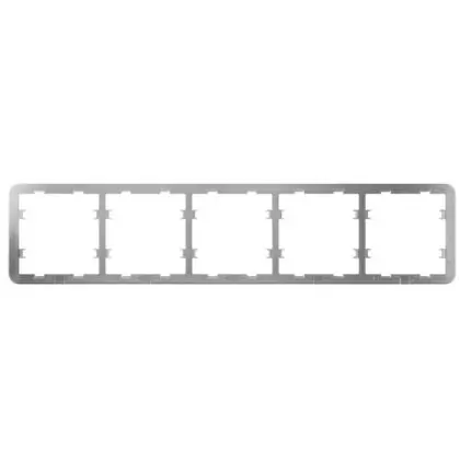 Пятиместная рамка Ajax 52349.141.NC Frame для LightSwitch (32403) Пятиместная рамка Ajax 52349.141.NC Frame для LightSwitch (32403)