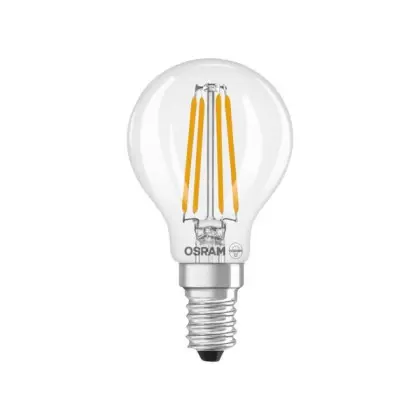 Светодиодная лампочка Osram 4099854468339 LED E14 1x3.4W 4000K 470Lm IP20 Светодиодная лампочка Osram 4099854468339 LED E14 1x3.4W 4000K 470Lm IP20