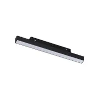 Магнитный трековый светильник Kloodi KDMG-LINE300 PC 12W 4K BK LED 960Lm IP20 черный Магнитный трековый светильник Kloodi KDMG-LINE300 PC 12W 4K BK LED 960Lm IP20 черный
