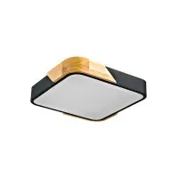 Світильник стельовий Italux PLF-13187-BK-WO Santer LED 1x24W 3000K 2400Lm IP20 чорний