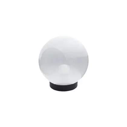 Світильник садово-парковий SFERA 200мм білий призм 20W Е27 IP44 Violux ( 503120 )