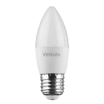 Лампа LED Vestum C37 8Вт 4100K E27