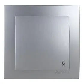 Выключатель Nilson Touran серебро кнопка ( 24131012 )