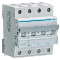 Автоматичний вимикач Hager MCN420 6кА C 20A 4P