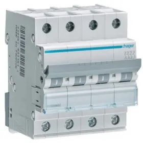 Автоматичний вимикач Hager MCN420 6кА C 20A 4P