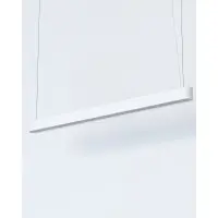 Підвісний світильник, люстра Nowodvorski 7537 Soft LED T8LED 1x22W 3000K 3200Lm IP20 білий