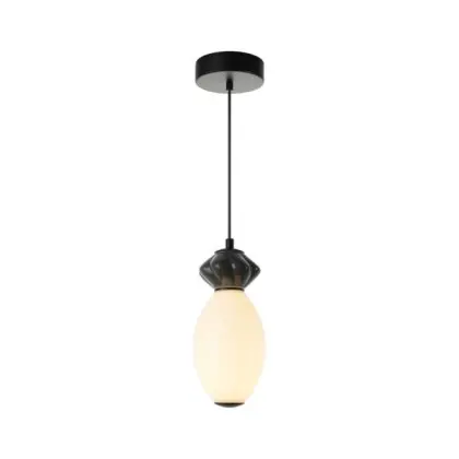 Подвесной светильник, люстра Italux PND-94921-1B-BK Balos LED 1x7W 3000K 760Lm IP20 черный Подвесной светильник, люстра Italux PND-94921-1B-BK Balos LED 1x7W 3000K 760Lm IP20 черный