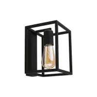 Бра, настенный светильник Nowodvorski 9046 Crate E27 1x25W IP20 черный Бра, настенный светильник Nowodvorski 9046 Crate E27 1x25W IP20 черный