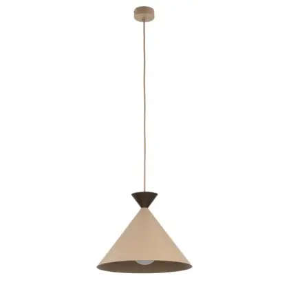 Підвісний світильник, люстра TK Lighting 11001 Matteo L E27 1x15W IP20 бежевий