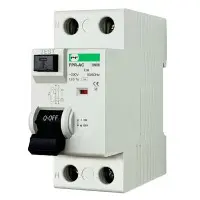 Пристрій захисного відлючення Promfactor FPR-AC 16А/0,03A 2P АС (FPR2016030AC) Пристрій захисного відлючення Promfactor FPR-AC 16А/0,03A 2P АС (FPR2016030AC)