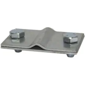 З'єднувач «прут/смуга» з двома болтами DKC NG3112ZC Ø8-10мм із оцинкованої сталі