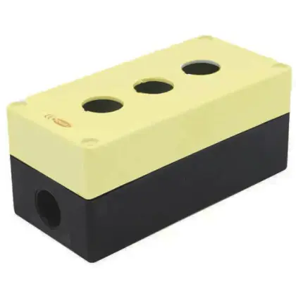 Корпус для кнопок TOSUNlux H9-3 желтый (6931934217230)