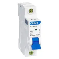 Автоматичний вимикач Chint NXB-63 1P C6 6кА (814012) Автоматичний вимикач Chint NXB-63 1P C6 6кА (814012)