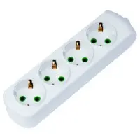 Колодка на 4 гнізда Lezard «Letiti» (721-0400-401) з/з