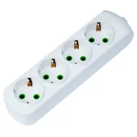 Колодка на 4 гнізда Lezard «Letiti» (721-0400-401) з/з