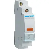 Сигнальная лампа SVN 123, желтая, Hager