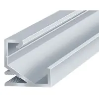 LED-профиль угловой анодированный, 2 метра (ЛПУ17_2)