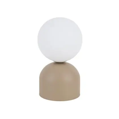 Настольная лампа TK Lighting 11391 Miki G9 1x8W IP20 бежевая Настольная лампа TK Lighting 11391 Miki G9 1x8W IP20 бежевая