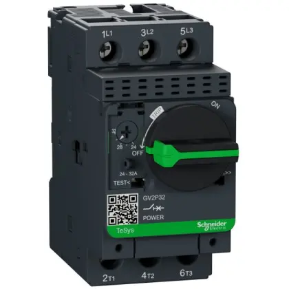 Автомат защиты двигателя Schneider Electric GV2P32 24-32 с комбинированным расцеплением