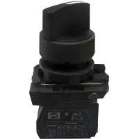 Перемикач Promfactor FP5-AD53 2NO чорний (FP5-AD53)