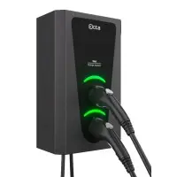 Побутова зарядна станція для електромобілів Octa Energy W229-С22-C1 Wall на 29кВт із 2 портами (Type 2 Type 1)