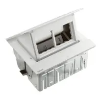 Лючок із висувним блоком Legrand на 4 модулі (654801) білий