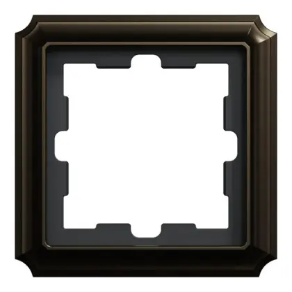 Рамка 1-постовая Schneider Electric Merten D-Atique MTN4010-4752 мокко