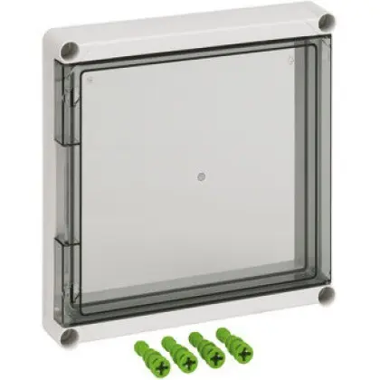 Прозрачная крышка комби бокса с дверцами Spelsberg GDK 2-KT (320х320х50мм)
