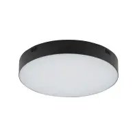 Світильник стельовий Nowodvorski 310418 Lid Round LED 1x50W 4000K 4500Lm IP20 чорний