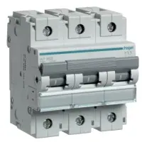 Автоматичний вимикач HLF380S (3р, С, 80А) Hager