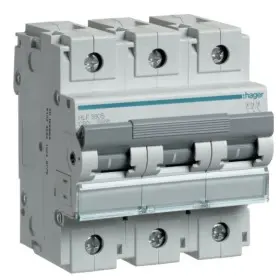 Автоматичний вимикач HLF380S (3р, С, 80А) Hager