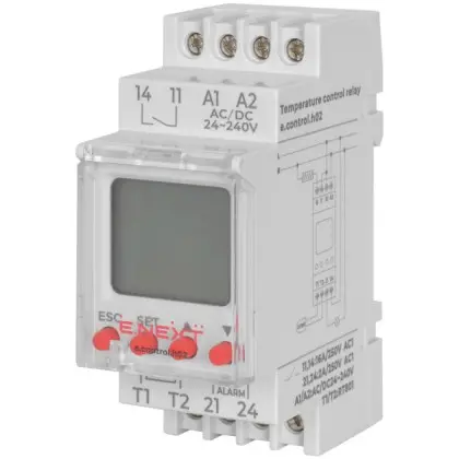 Реле контроля температуры E.Next e.control.h02 16A АС/DC 24-240 -25+130°С (i0310017) Реле контроля температуры E.Next e.control.h02 16A АС/DC 24-240 -25+130°С (i0310017)