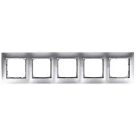 П'ятимісна рамка Kontakt Simon Simon 54 Premium DR5/43 (срібло)