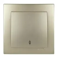 Выключатель Nilson Touran золото 1кл проходной ( 24151007 )