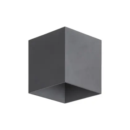 Уличный светильник TK Lighting 18086 Cube LED 2x5W 3000K 650Lm IP54 графитовый