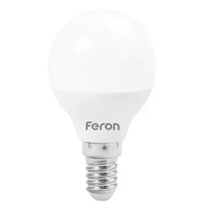 Світлодіодна лампа Feron 5030 LB-745 6Вт 6400К P45 Е14 Світлодіодна лампа Feron 5030 LB-745 6Вт 6400К P45 Е14