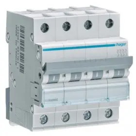 Автоматичний вимикач Hager MCN402 6кА C 2A 4P