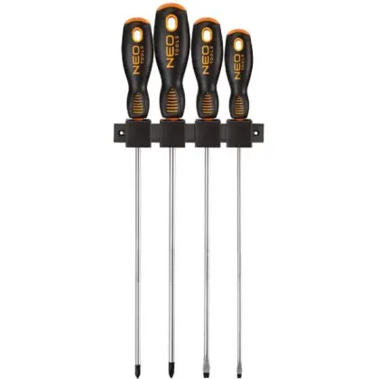 Набір викруток Neo Tools 04-214 250мм (4шт) Набір викруток Neo Tools 04-214 250мм (4шт)