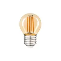 Лампа LED FILAMENT G45 4W E27 2200K VIOLUX ( 832042 )