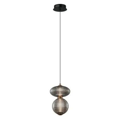 Подвесной светильник, люстра Italux PND-8545-2B-AB-SG Nico LED 2x7W 3000K 236Lm IP20 дымчатый Подвесной светильник, люстра Italux PND-8545-2B-AB-SG Nico LED 2x7W 3000K 236Lm IP20 дымчатый