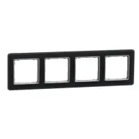 Рамка 4-постовая Schneider Electric Sedna Elements искусственное матовое стекло SDD362804