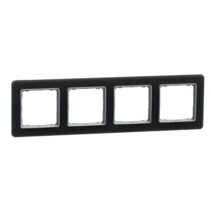 Рамка 4-постовая Schneider Electric Sedna Elements искусственное матовое стекло SDD362804