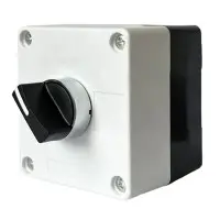 Одномісний пост керування Promfactor FP4-BOX1W6 з перемикачем "0-I" Одномісний пост керування Promfactor FP4-BOX1W6 з перемикачем "0-I"